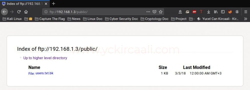 ftp connetion
open 21 port