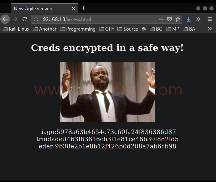 password encrypted jarbas